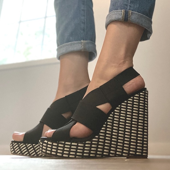 Lucky Brand Oxford Wedges 🔳🔲🔳 - Picture 4 of 17